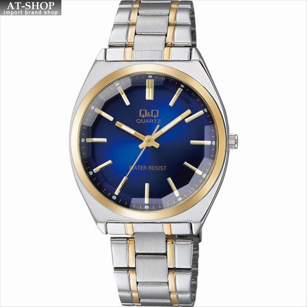 Citizen シチズン 腕時計 Q Q カットガラス クラシック メンズ時計 Qb78 412 ブルー コンビ の通販はau Pay マーケット At Shop