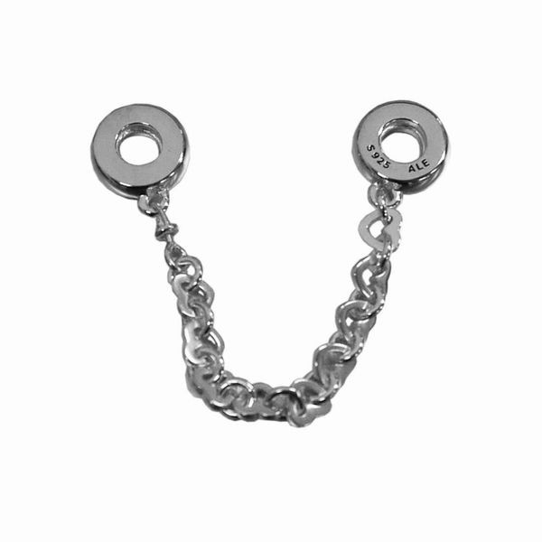 パンドラ チャーム PANDORA Linked Hearts Safety Chain スターリング