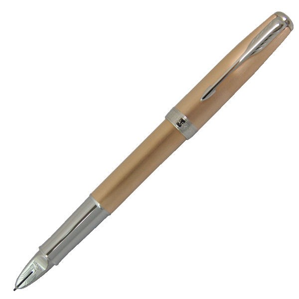 PARKER パーカー 5ｔｈテクノロジー採用　ソネット ピンクゴールドCT ブラック F(細字) s09758800の通販は 17,952円