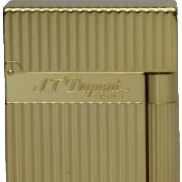 S.T. DUPONT デュポン ライター エス・テー・デュポン ライン2 ゴールドプレート ガスライター 16827｜au PAY マーケット