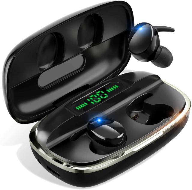 2020最新型 Bluetooth5 1技術 即時接続 Bluetooth イヤホン Hi Fi高音質 瞬時接続 自動ペアリング Ledディスプレイ残量表示 4000mahの通販はau Pay マーケット Askrtech