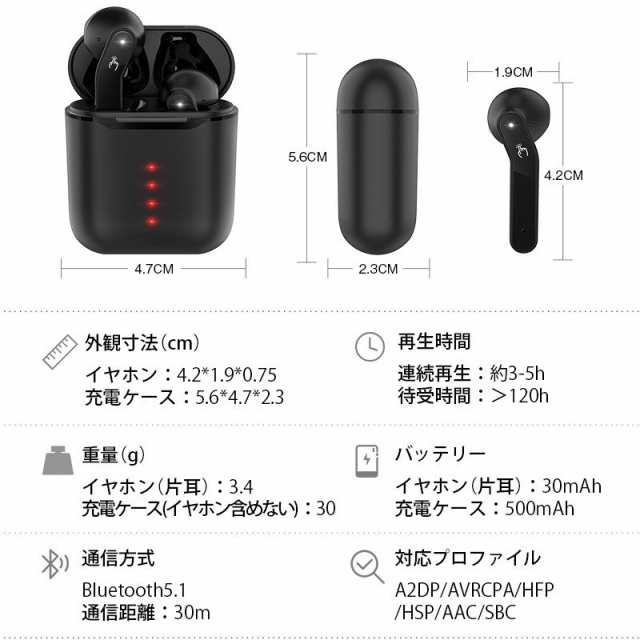 bluetooth オファー イヤホン hfp