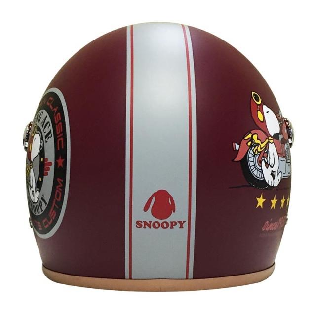 ※てんねん AXS SNOOPY（スヌーピー）ジェットヘルメット SNJ-46