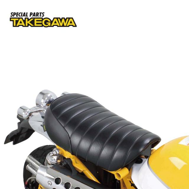 スペシャルパーツ武川 モンキー125 タックロールシート（ブラック） 09
