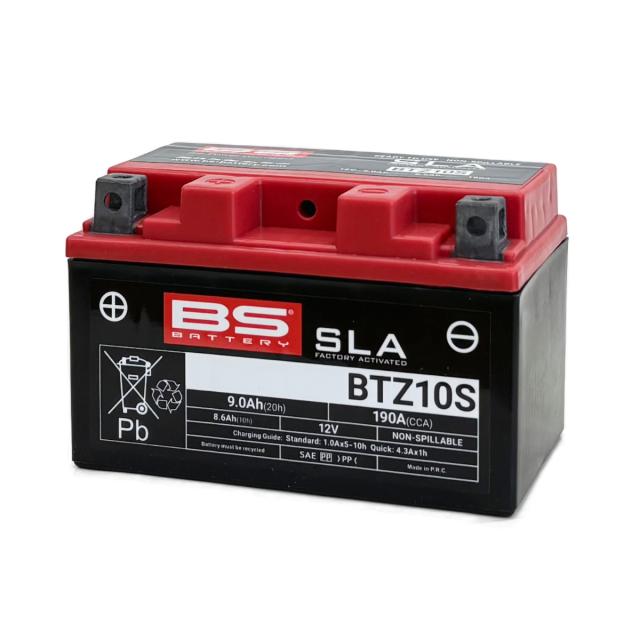 BS BATTERY BTZ10S VRLA（制御弁式密閉）バッテリー