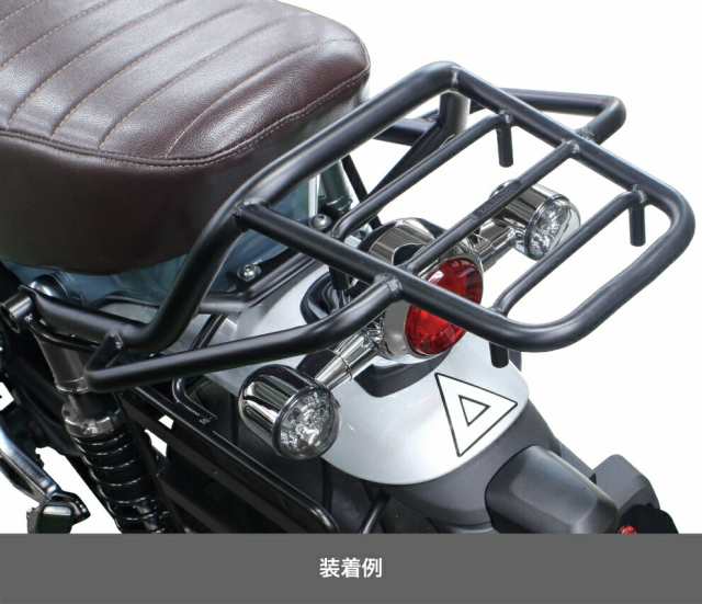 スペシャルパーツ武川 HONDA ダックス125 リアキャリア（ブラック） 09