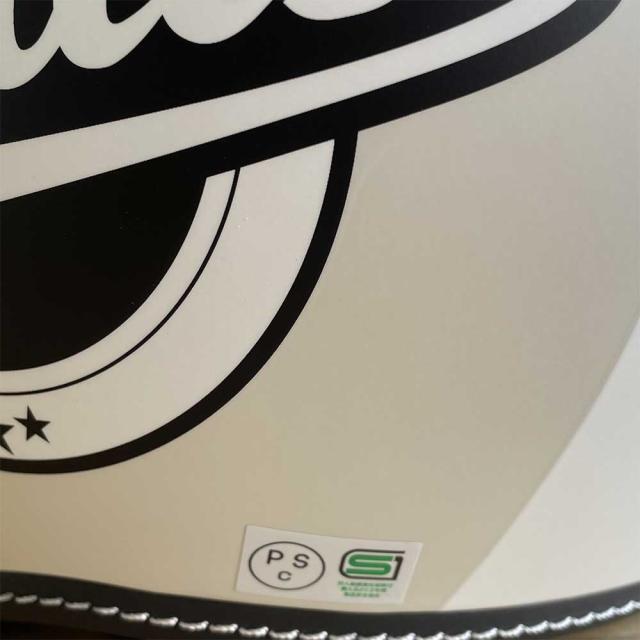 AXS SNOOPY SNJ-108 ハイウェイライダー マットグレー シールド付きジェットヘルメット_2