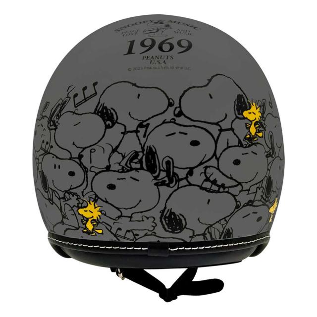 AXS SNOOPY SNJ-116 スヌーピーカーニバル シールド付きジェットヘルメット_3