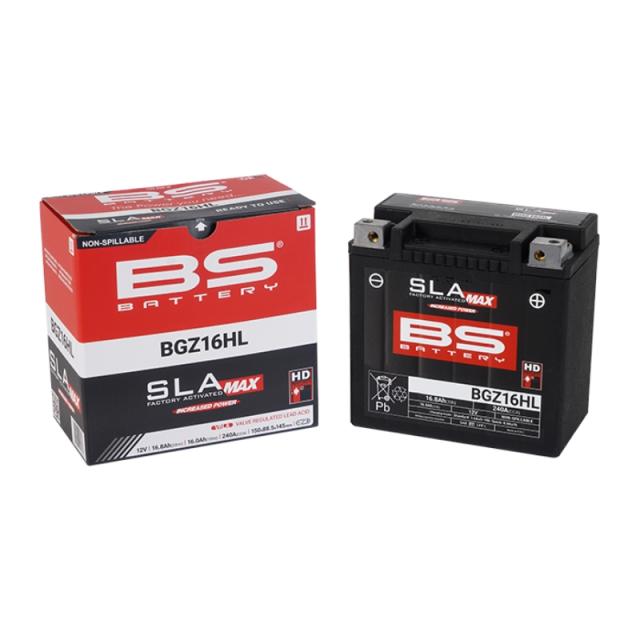 BS BATTERY SLA MAX シールドタイプMFバッテリー BGZ16HL