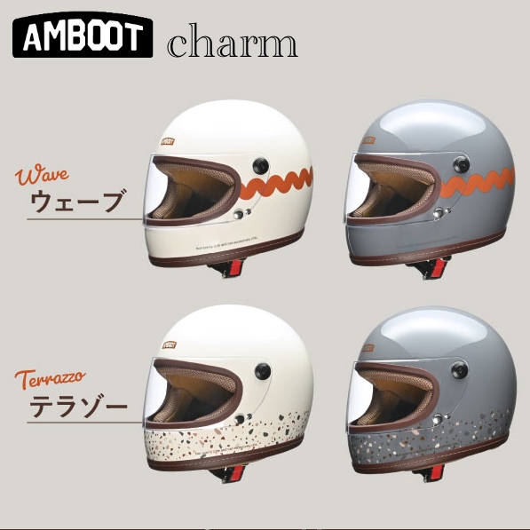AMBOOT charm（チャーム） フルフェイスヘルメット
