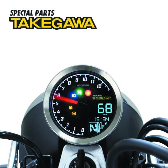 スペシャルパーツ武川 モンキー125 スーパーマルチDNメーター 05-05