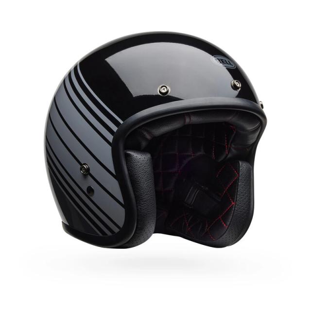 BELL CUSTOM500 ジェットヘルメット EDGE GLOSS METALLIC BLACK/GRAY