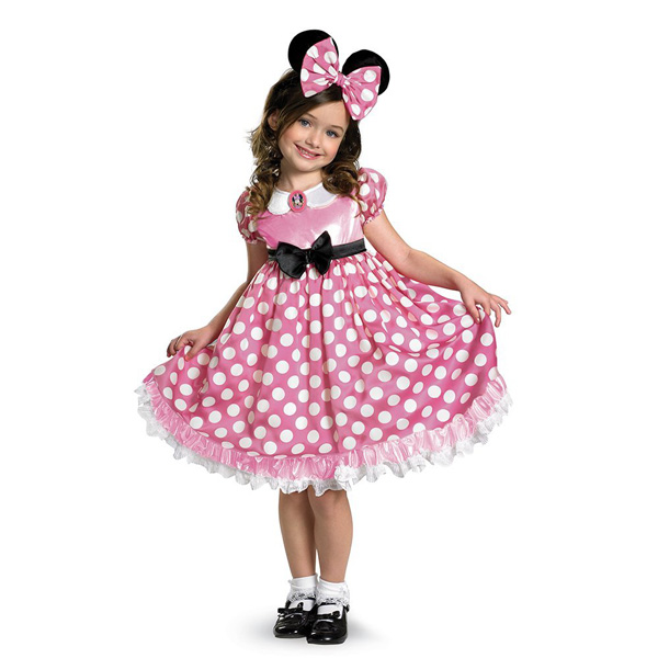 9月中旬入荷予約販売/ ディズニー ミニーマウス ハロウィン コスチューム コスプレ 女の子 キッズ 子供 95-135cm 衣装 コスプレ Disguise 42986 ルービーズ