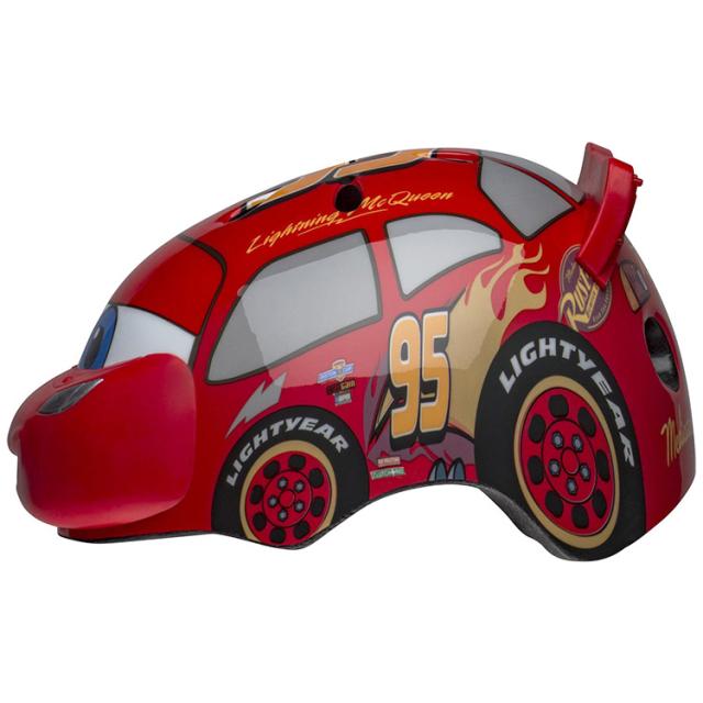 ディズニー カーズ マックウィーン ヘルメット 3D 子供用 自転車 キッズ キャラクター 幼稚園 保育園 子どもヘルメット ベル BELL_4