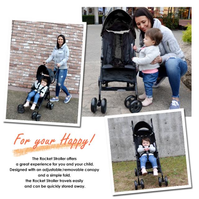 ベビートレンド 1人乗り B型 ベビーカー ロケット ストローラー