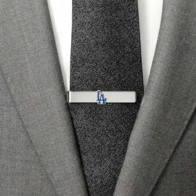 MLB公式商品 ロサンゼルス ドジャース LAD MLB メジャーリーグ ネクタイピン タイバー タイクリップ ファッション小物 Dodgers アクセサリー_1