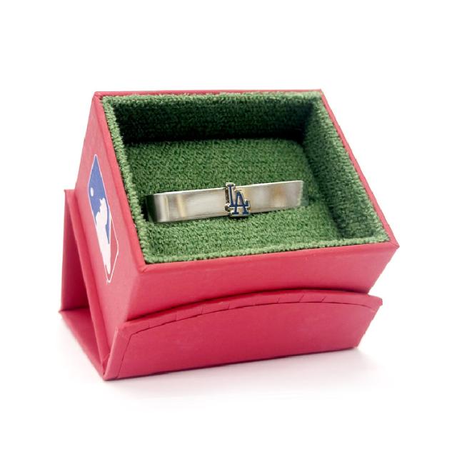 MLB公式商品 ロサンゼルス ドジャース LAD MLB メジャーリーグ ネクタイピン タイバー タイクリップ ファッション小物 Dodgers アクセサリー_2