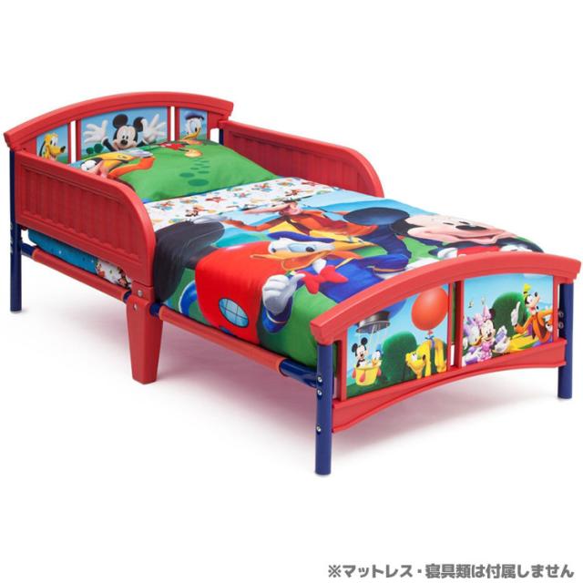 デルタ ディズニー ミッキーマウス トドラーベッド 子供 3-6歳_2