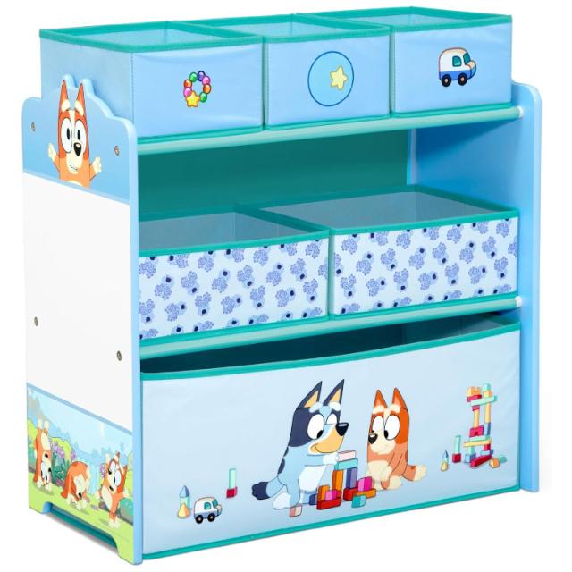 デルタ ディズニー ブルーイ マルチ おもちゃ箱 収納ボックス マルチビン オーガナイザー 子供 Delta Bluey