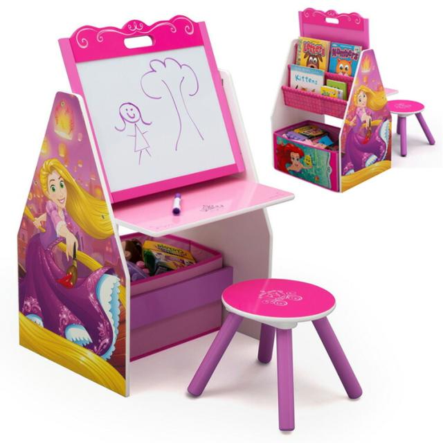 ディズニー プリンセス アクティビティセンター イーゼル 学習机 本棚 デルタ deltaの通販は