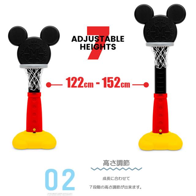 三角洲 ウォルトディズニー ミッキーマウス 籠球仕かける パディ 提げ篭目的地 仕かける 1歳半から DELTA