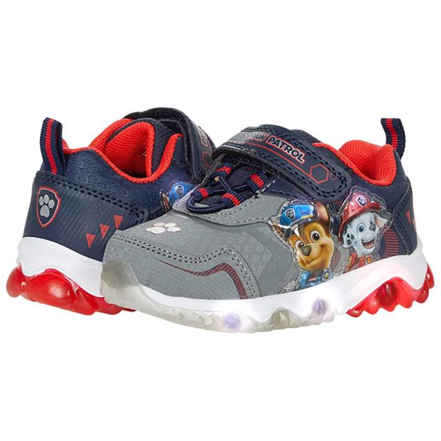 パウ・パトロール パウパト 軽量 スニーカー 子供靴 ネイビー/グレー マジック式 シューズ 14cm 15cm 16cm 17cm 18cm 男の子 ジュニアスニーカーの通販は