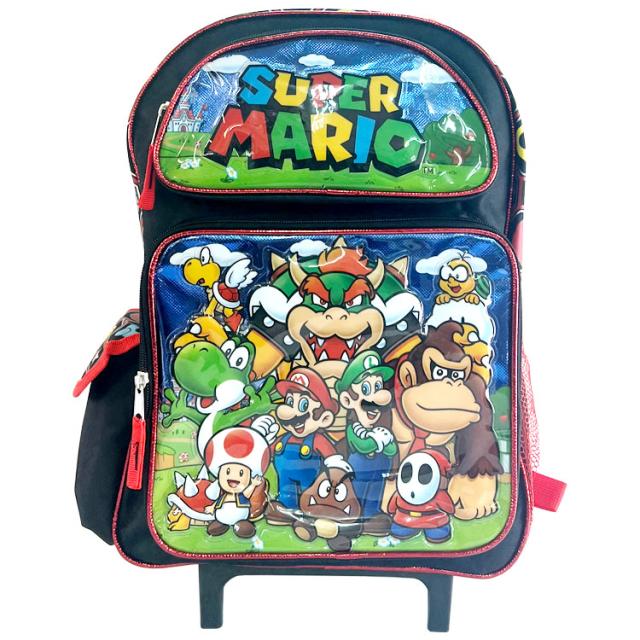 子供 キャリーケース キャリーバッグ スーパー マリオ Lサイズ 子供用 キャリーケース スーパーマリオ キッズ コロコロ MARIOの通販は