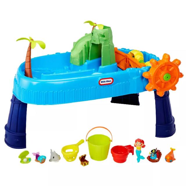 リトルタイクス トレジャー アイランド ウォーター テーブル 水遊び 砂場 Littletikes 641213