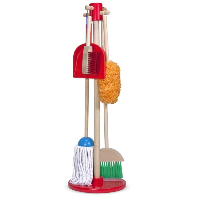 ままごと ごっこ遊び メリッサ＆ダグ ロールプレイ 掃除セット ごっこ遊びトイ おもちゃ ほうき ちりとり クリーン Melissa&Dougの通販は 6,580円