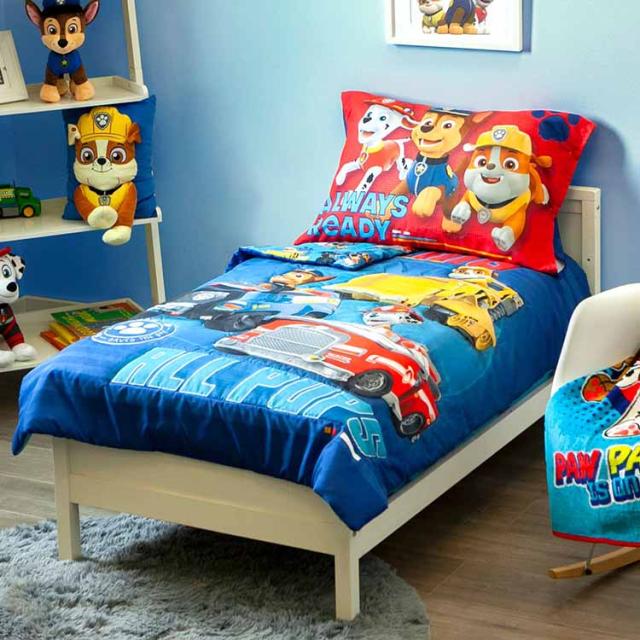パウ・パトロール 子供 寝具 4点 セット トドラーベッディング お昼寝 お泊り CrownCrafts