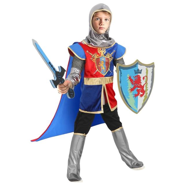 キッズ ナイト コスチューム マント付き 子供用 ハロウィン コスプレ 仮装 男の子 11,100円