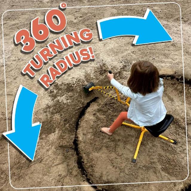 砂遊び 砂場用 ショベルカー ビッグ ディガー クレーン 操縦