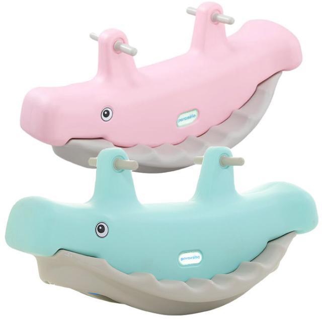 シーソー ホエール ティータートッター シーソー ホェール 遊具 子供用 クジラ お家遊び 家庭用 室内 室外 /配送区分A