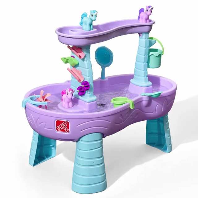 ステップ2 水遊び 遊具 おもちゃ レインシャワー ウォーター テーブル ...