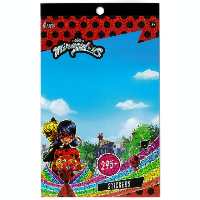 送料無料/ ミラキュラス レディバグ ＆ シャノワール シール 295カット