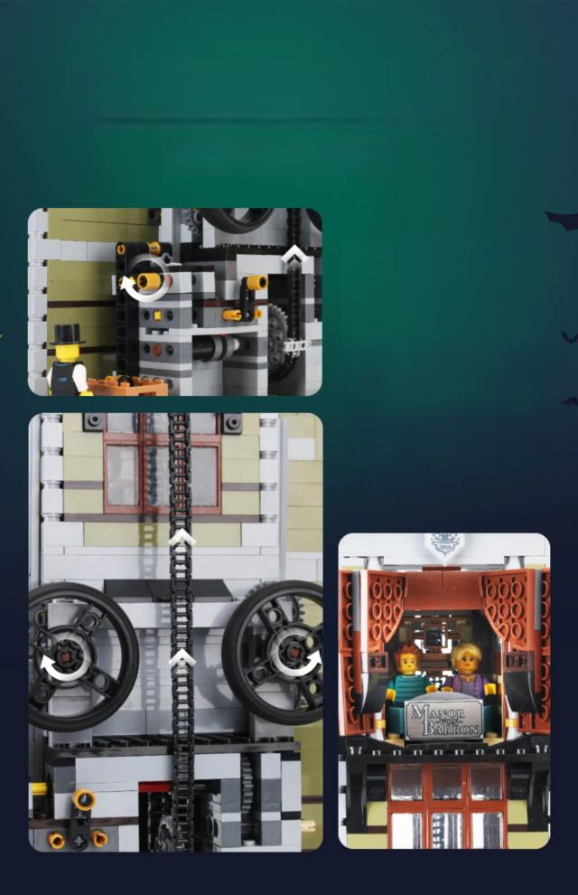 MOC 10273 LEGO レゴ ブロック 互換 お化け屋敷 3231個