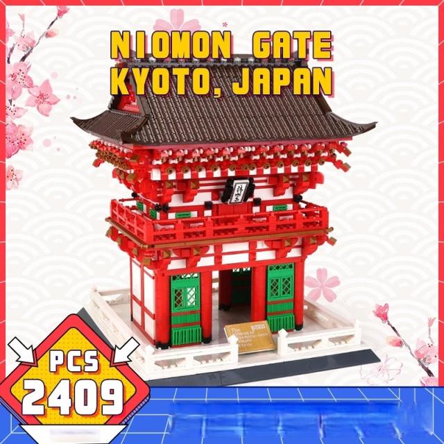 MOC LEGO レゴ ブロック 互換 日本の清水寺 2409個
