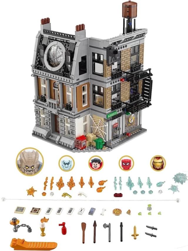 MOC LEGO レゴ ブロック 76108 互換 スーパー・ヒーローズ ドクター 