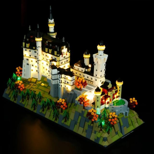 MOC LEGO レゴ 21063 互換  アーキテクチャー ノイシュヴァンシュタイン城 LED ライト 電飾 キット ※本体は含みません