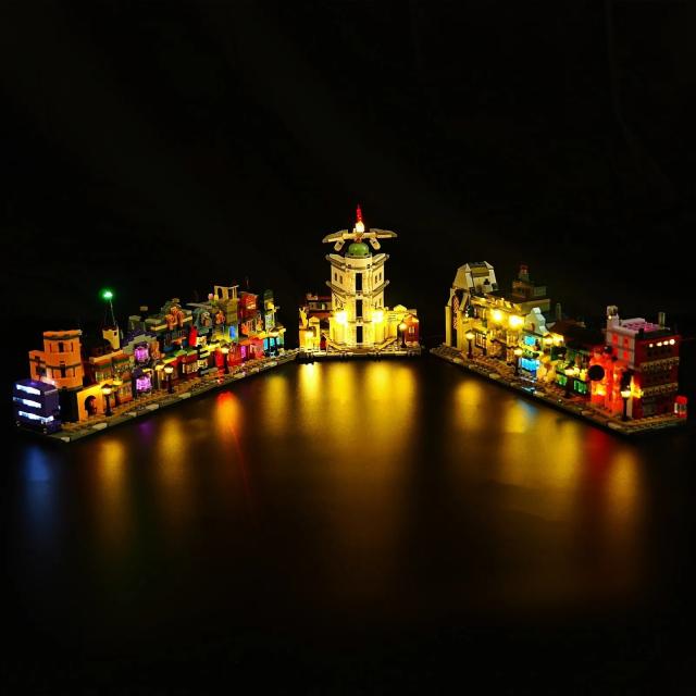 MOC LEGO レゴ 76444 互換  ハリー ポッター ダイアゴン横丁 LED ライト 電飾 キット ※本体は含みません
