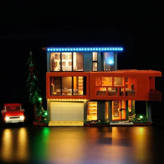 MOC LEGO レゴ 21354 互換  アイデア トワイライト カレン家 LED ライト 電飾 キット ※本体は含みません