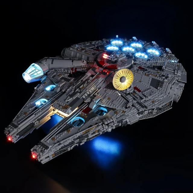 MOC LEGO レゴ 75192 05132 DG005 81085 互換 スター ウォーズ ミレニアム ファルコン LED ライト 電飾 キット ※本体は含みません