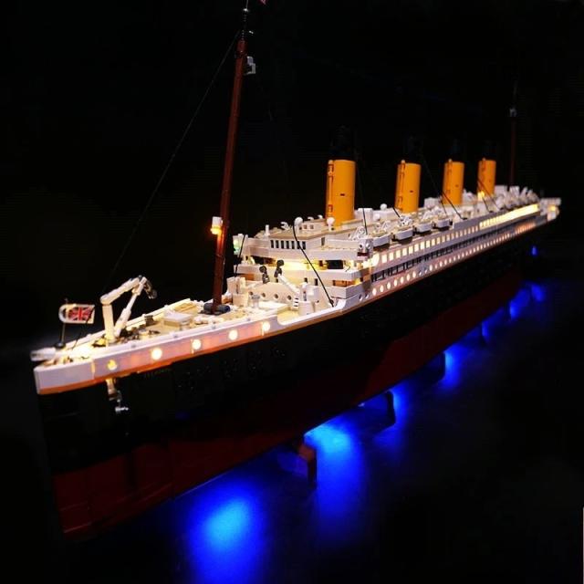 MOC LEGO レゴ 10294 互換 タイタニック号 LED ライト 電飾 キット