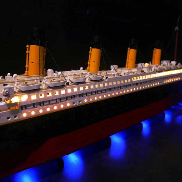 MOC LEGO レゴ 10294 互換 タイタニック号 LED ライト 電飾 キット