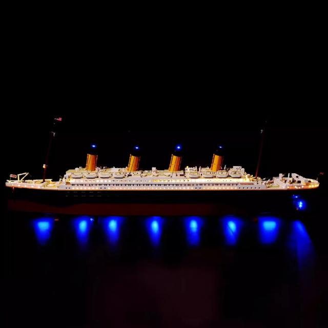 MOC LEGO レゴ 10294 互換 タイタニック号 LED ライト 電飾 キット