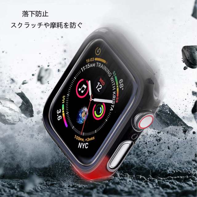 Apple Watch 4 40mm ケース アップルウォッチ カバー (ブラック) 超簿 ...