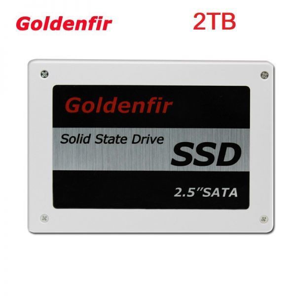 SSD Goldenfir 2TB SATA3/6.0Gbps 2.5インチ 高速 NAND TLC 内蔵 デスクトップPC ノートパソコン  DE004｜au PAY マーケット