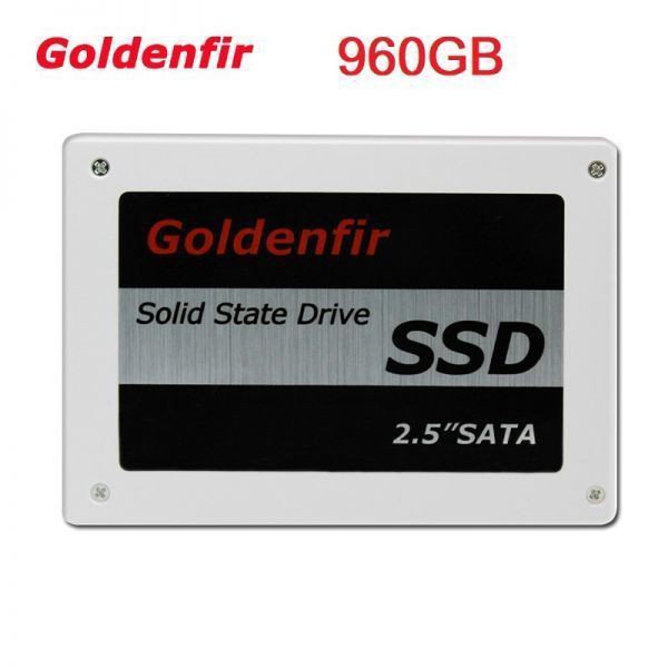 SSD Goldenfir 960GB SATA3/6.0Gbps 2.5インチ 高速 NAND TLC 内蔵 