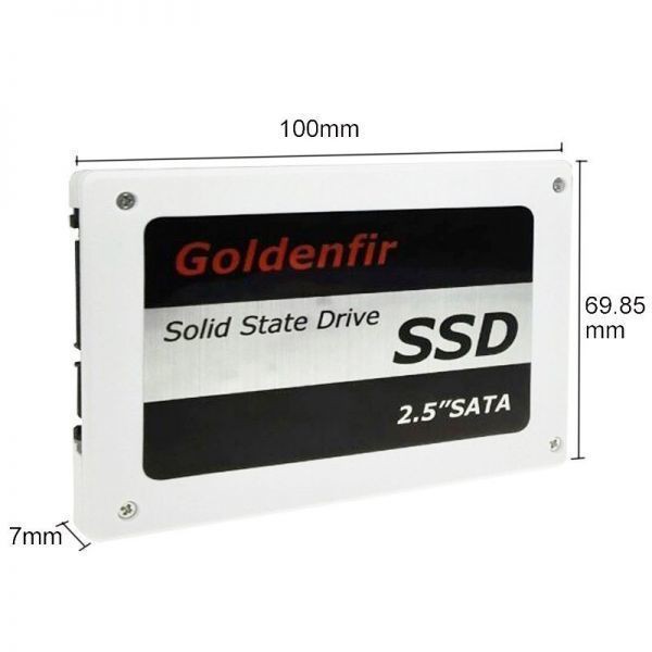 SSD Goldenfir 960GB SATA3/6.0Gbps 2.5インチ 高速 NAND TLC 内蔵 デスクトップPC ノートパソコン  DE002の通販はau PAY マーケット - MONO BASE | au PAY マーケット－通販サイト