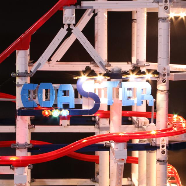 MOC LEGO レゴ ブロック 10261 クリエイター 互換 ローラーコースター LED ライト キット 【海外から直送します】※レゴ本体は含まれていません※